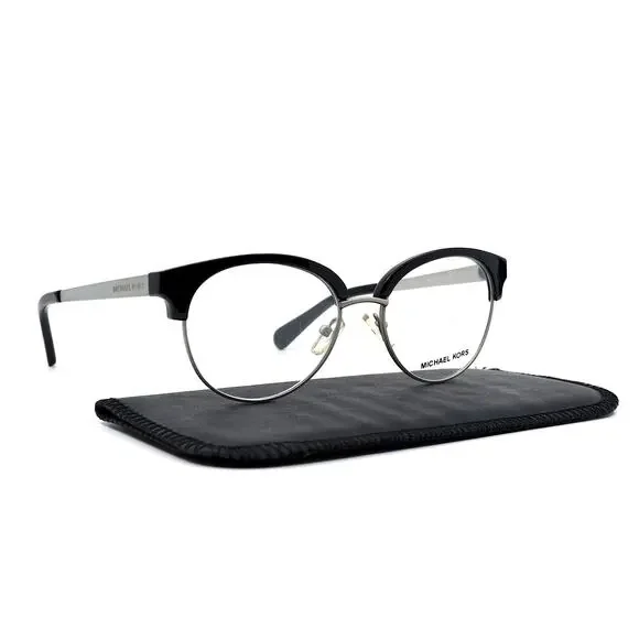 MICHAEL KORS MK3013 (Anouk) 1142 BLACK SILVER EYEGLASSES FRAME - Picture 7 of 8